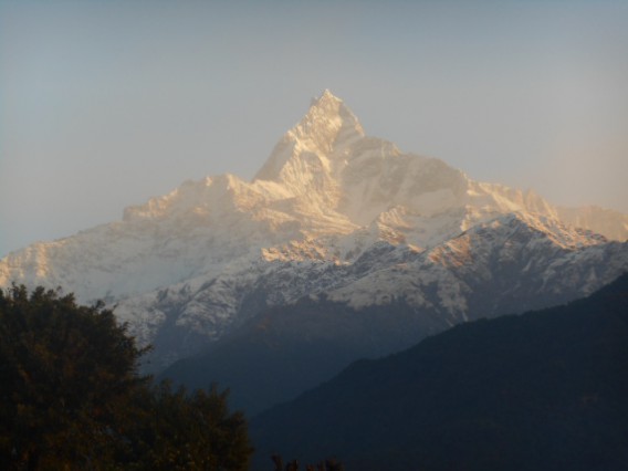 Machhapuchhare in the morning