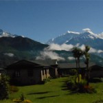 View of Himalaya from Hananoie