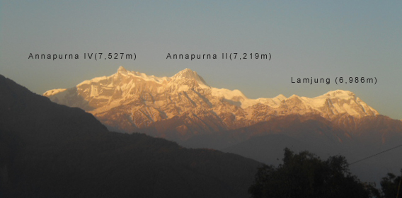 Annapurna IV, Annapurna II, Lamjung